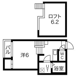 ロイヤルクレスト八熊の物件間取画像